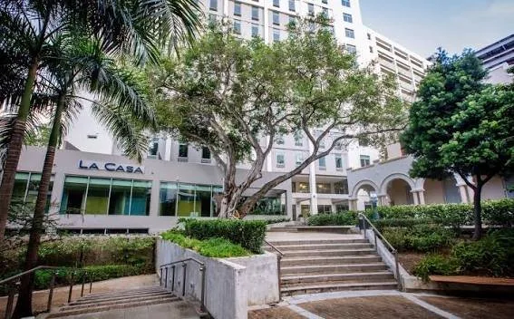 La Casa building and courtyard in Santurce, Puerto Rico